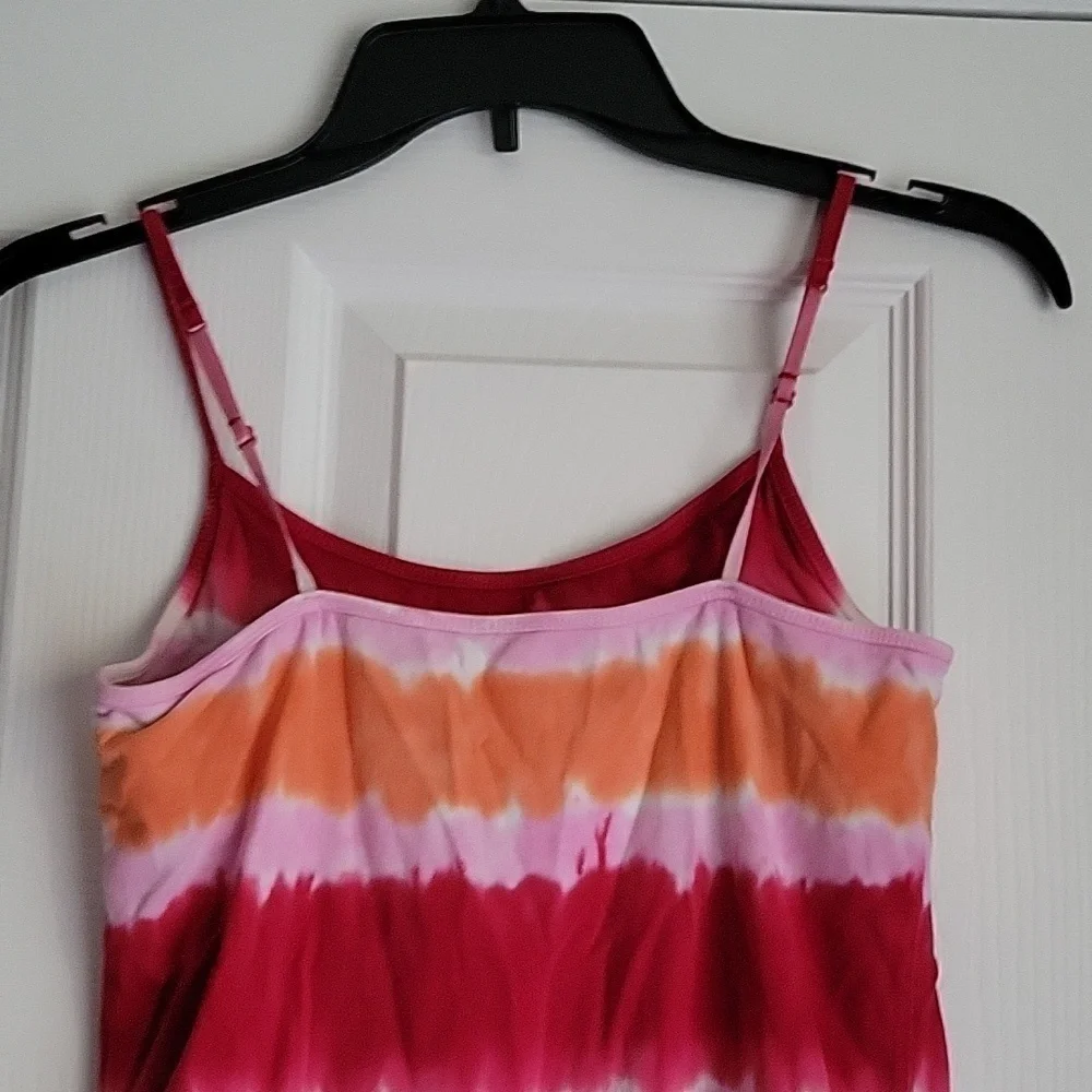 Justice Girl's Tye Dye Tank